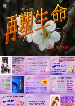 八年级语文下册 5 再塑生命课件 新人教版 课件