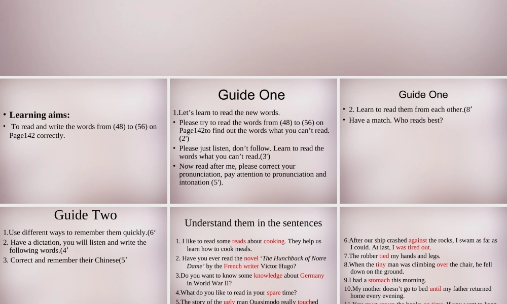 八年级英语下册 Unit 4 A good read课件 (新版)牛津版 课件