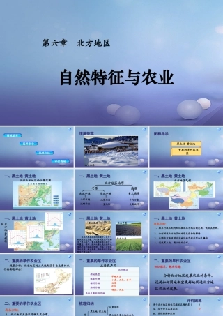 八年级地理下册 第六章 第一节 自然特征与农业课件 (新版)新人教版 课件
