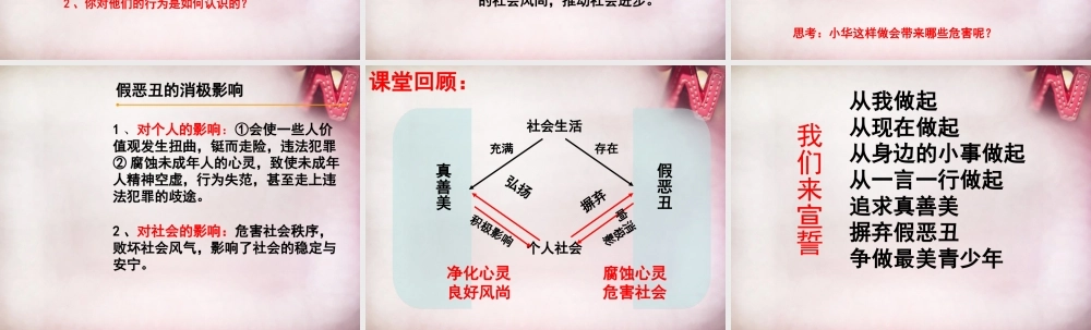 中学七年级政治下册 17.1 生活中有是非善恶课件2 鲁教版 课件