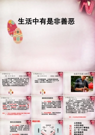 中学七年级政治下册 17.1 生活中有是非善恶课件2 鲁教版 课件