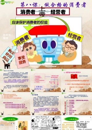 八年级政治上册 第八课合格的消费者课件 人民版 课件