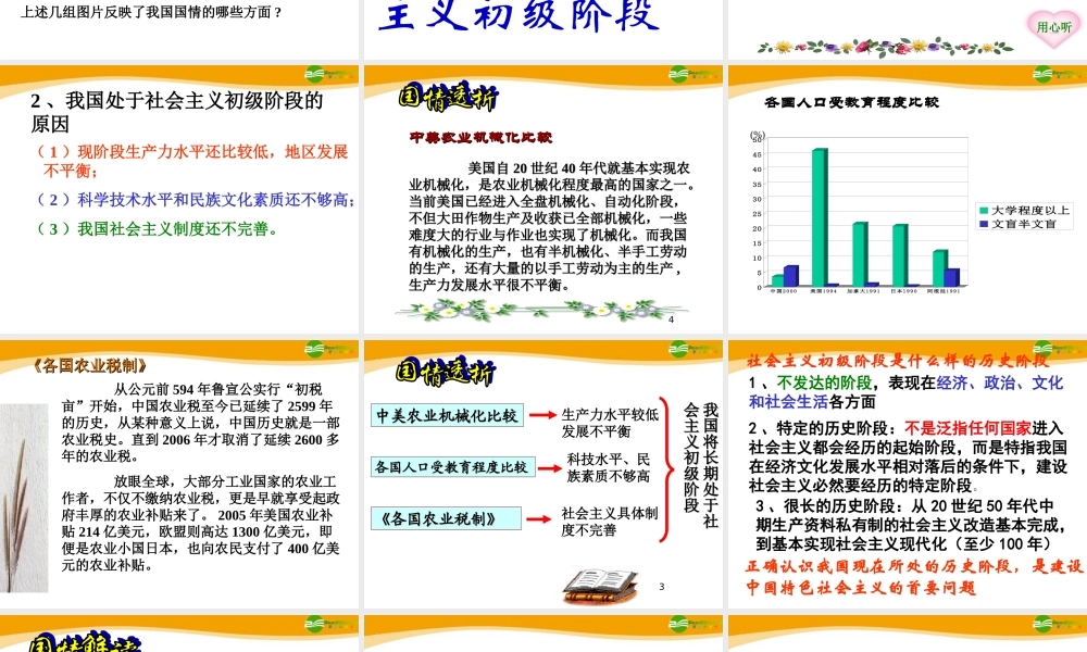 八年级政治下册 走向现代化建设的总纲(上)课件 陕教版 课件
