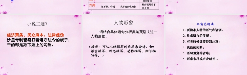 九年级语文下册 7(变色龙)课件 新人教版 课件