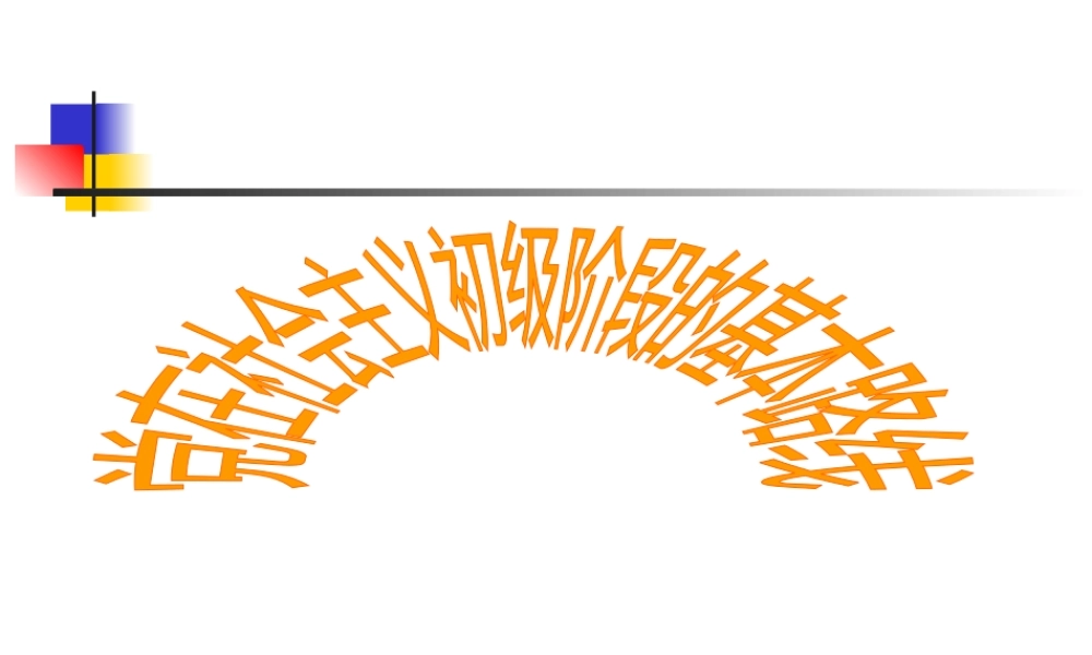 初中政治初九年级阶段的基本路线 人教版 课件