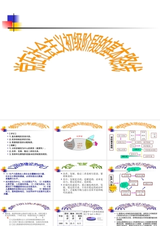 初中政治初九年级阶段的基本路线 人教版 课件