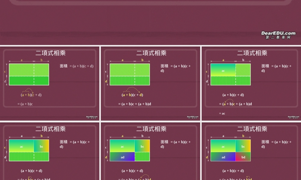 二项式相乘 高二数学加法与乘法原理二项式定理课件集合二 人教版 高二数学加法与乘法原理二项式定理课件集合二 人教版