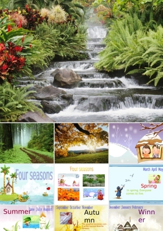 仁爱版七年级英语下季节之课件