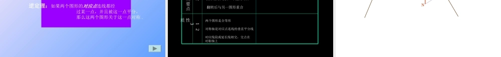八年级数学上册 中心对称课件 华东师大版 课件