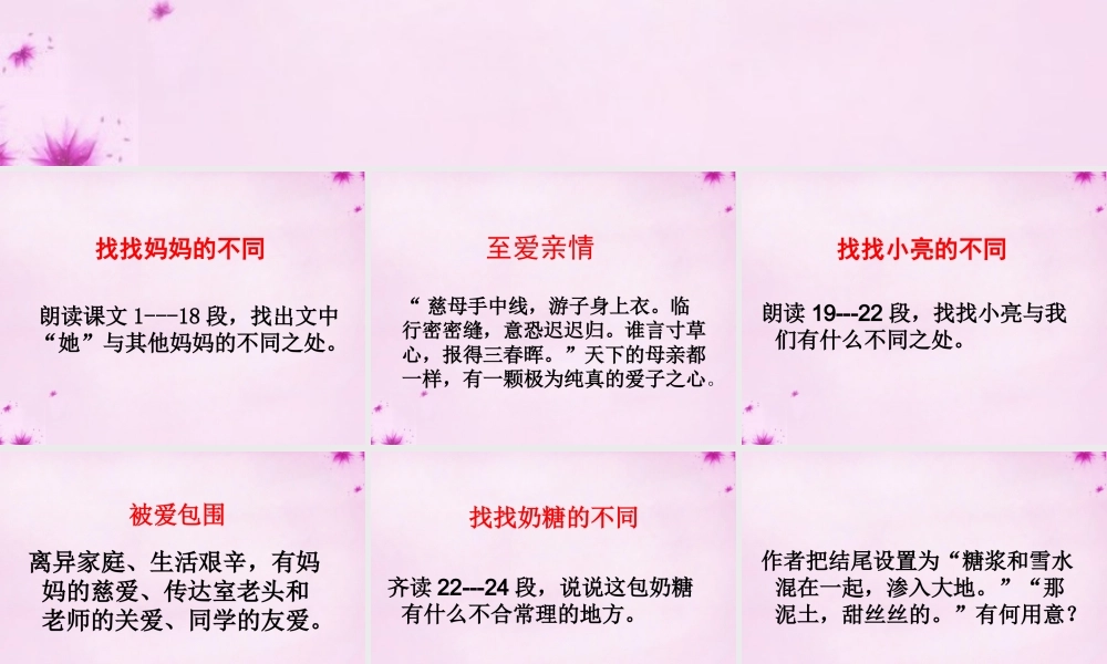 八年级语文上册 12 甜甜的泥土课件 苏教版 课件