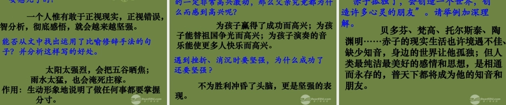 九年级语文上册 2-7 傅雷家书课件2 新人教版 课件