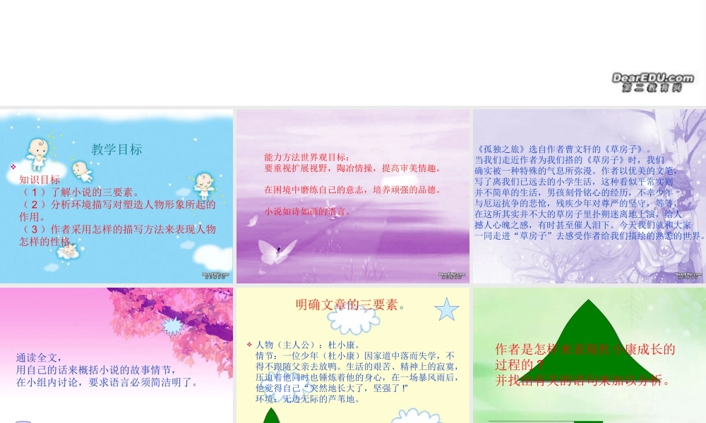 孤独之旅 课件 人教版 课件