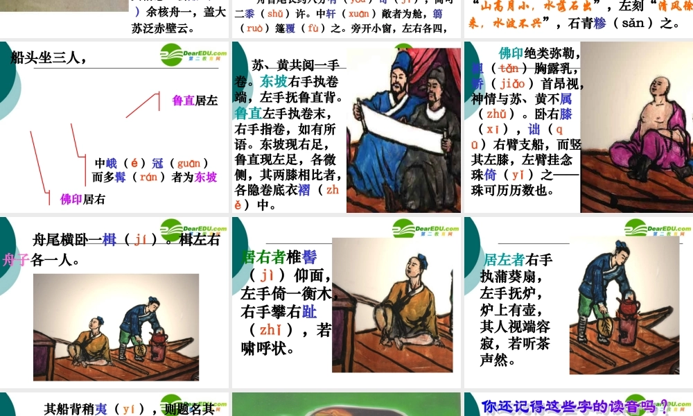 七年级语文上册第27课(核舟记)课件鲁教版 课件