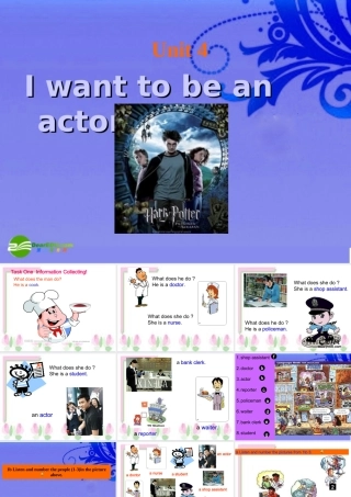 七年级英语下册 Unit 4 I want to be an actor2课件 人教新目标版 课件
