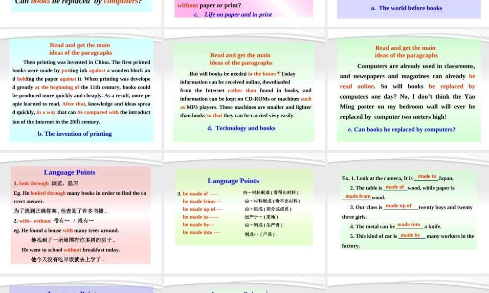 九年级英语上册 Module 4 Unit 2 同步授课课件 外研版 课件