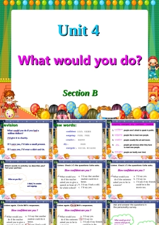 九年级英语Unit4 What would you do课件 新课标 人教版 课件