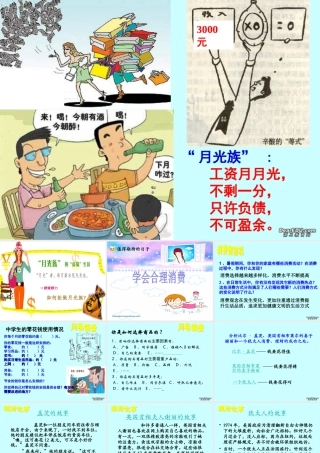 九年级政治学会合理消费课件示例二 新课标 人教版 课件