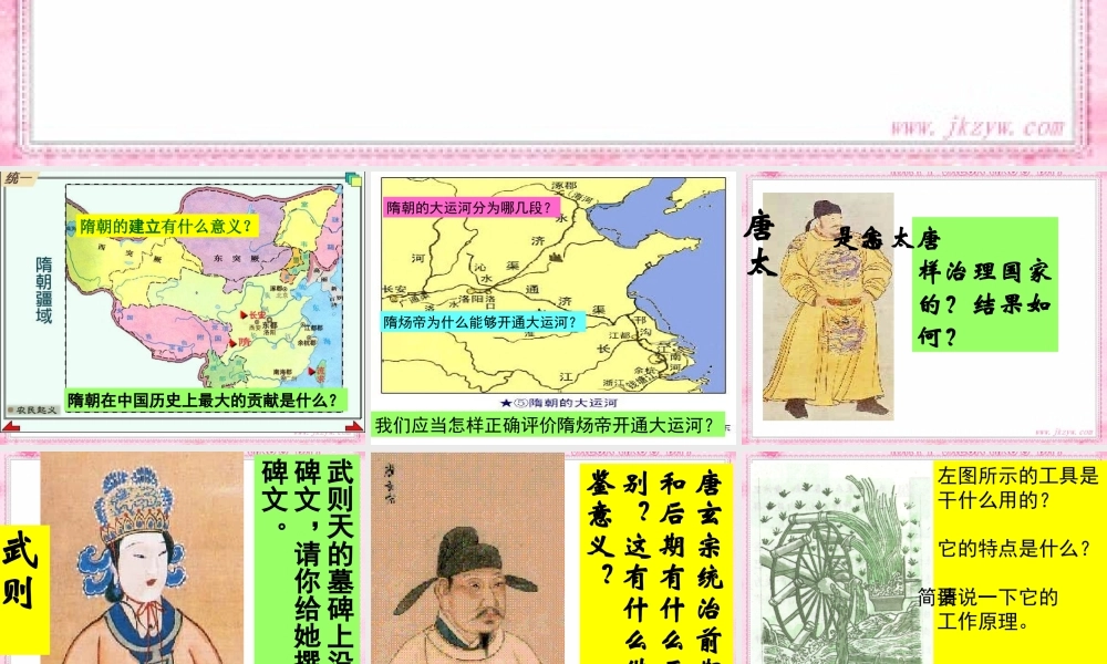 八年级历史中国历史第二册第一单元复习课件