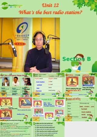 八年级英语上册 Unit12 period 3课件 人教新目标版 课件