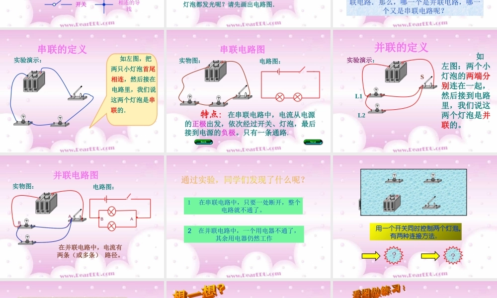 九年级物理串联和并联电路课件 人教版 课件
