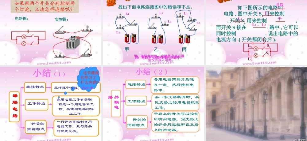 九年级物理串联和并联电路课件 人教版 课件