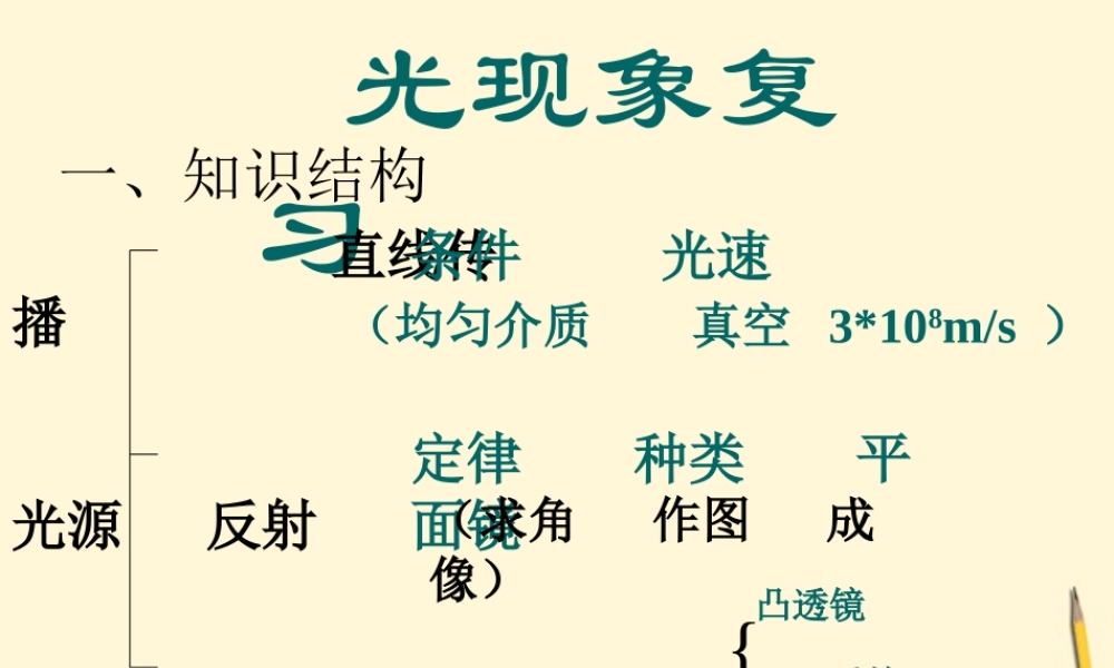 八年级物理上册 第五章(光现象)课件 北师大版 课件