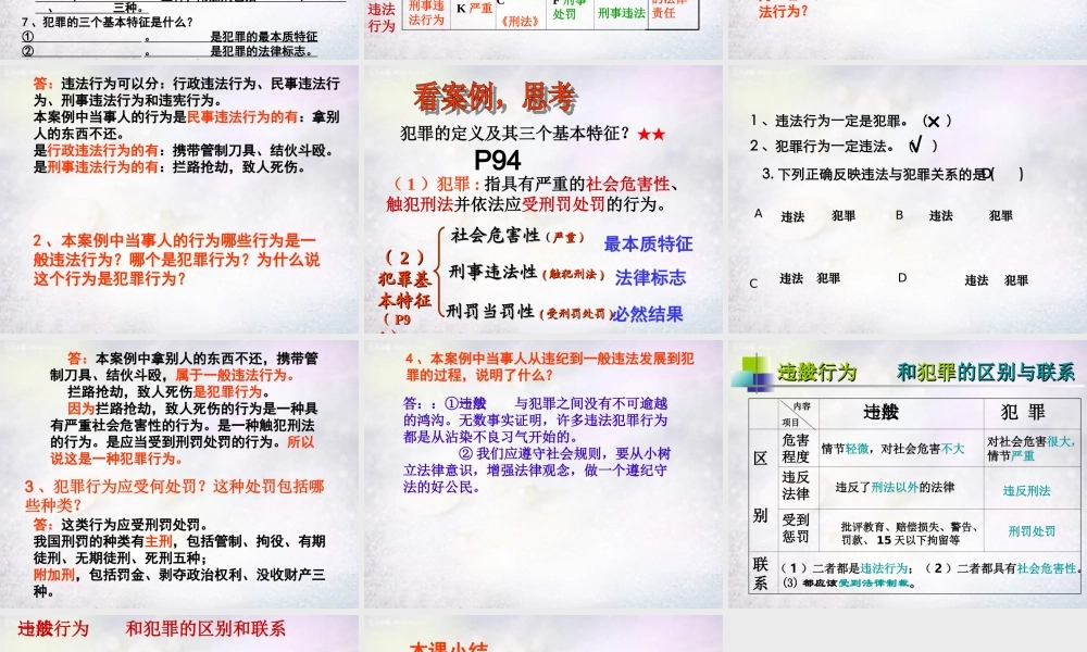 中学七年级政治下册 第七课 第2框 法不可违课件 新人教版 课件