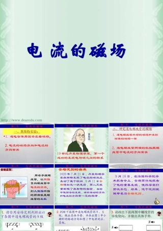 新课标初三物理电流的磁场 课件