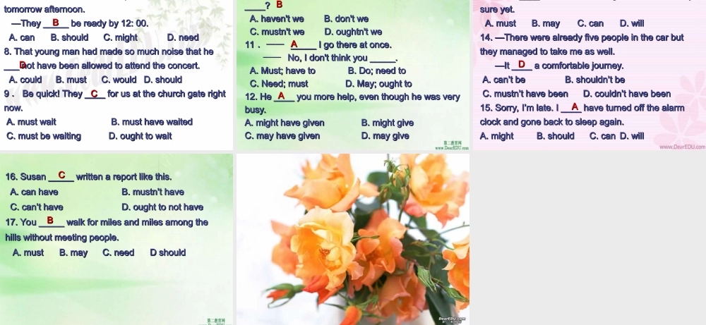 人教版高一英语Unit14 课件