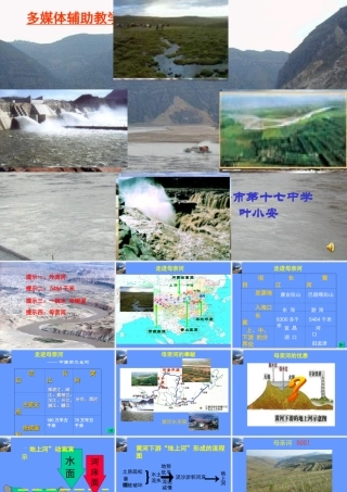 八年级地理 黄河课件 湘教版 课件