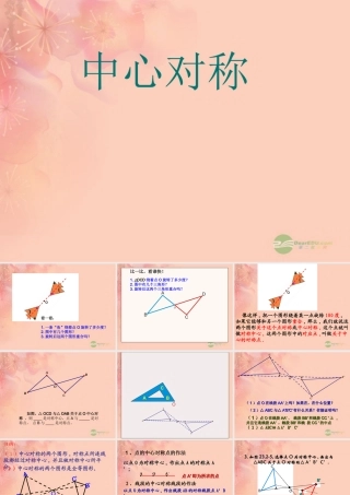 九年级数学(中心对称)课件 人教新课标版 课件