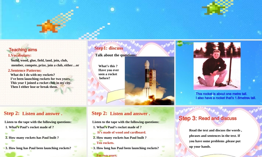 八年级英语上册 Unit 7 Enjoy your hobby Lesson 53课件 冀教版 课件