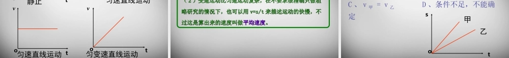 八年级物理上册 1.3 运动的快慢课件1 (新版)新人教版 课件