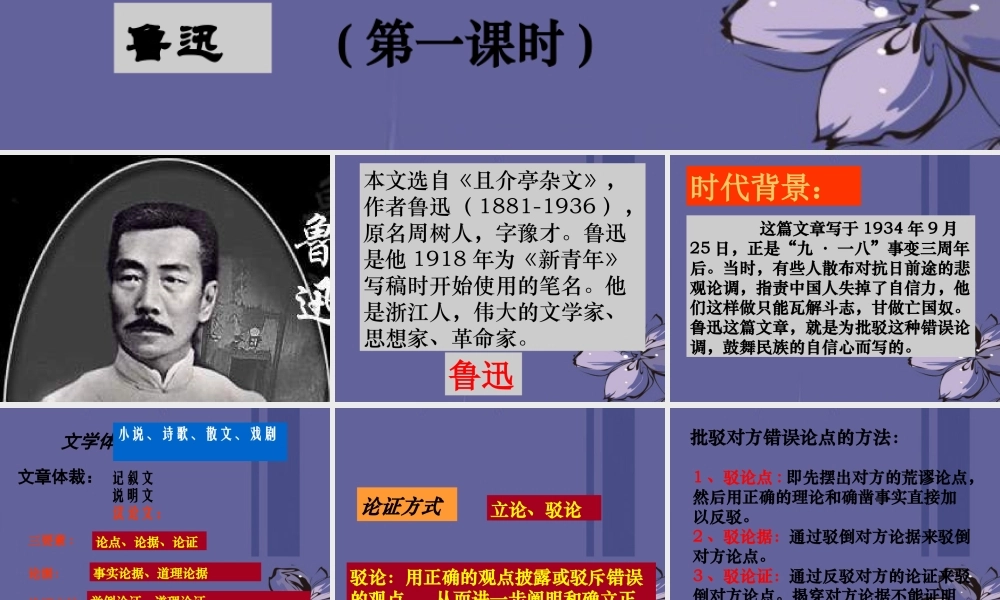 九年级语文 中国人失掉自信力了吗课件1 新人教版 课件