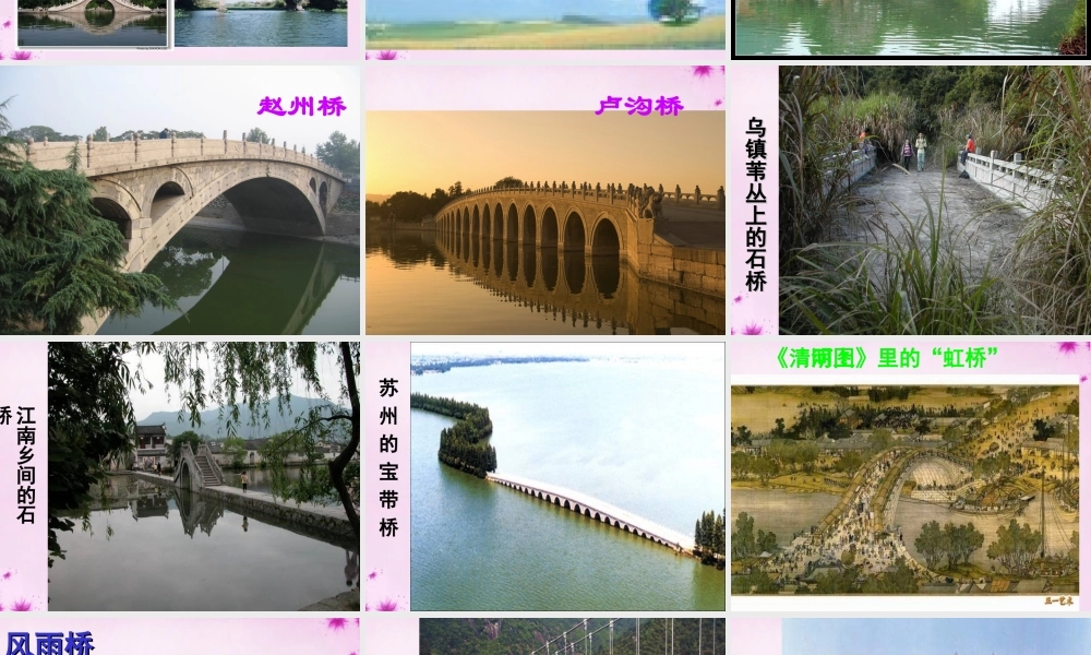 八年级语文上册 第三单元 13 桥之美教学课件 新人教版 课件