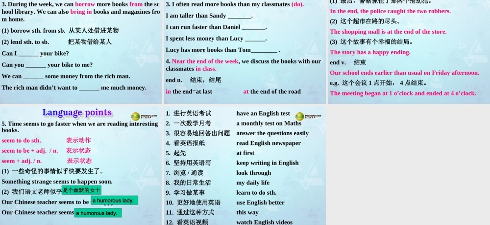 八年级英语上册 Unit 2 School Life Reading 2课件 牛津版 教案-2