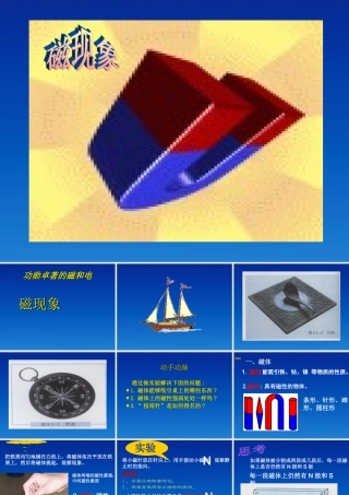 八年级物理下册 磁现象课件1 人教新课标版 课件