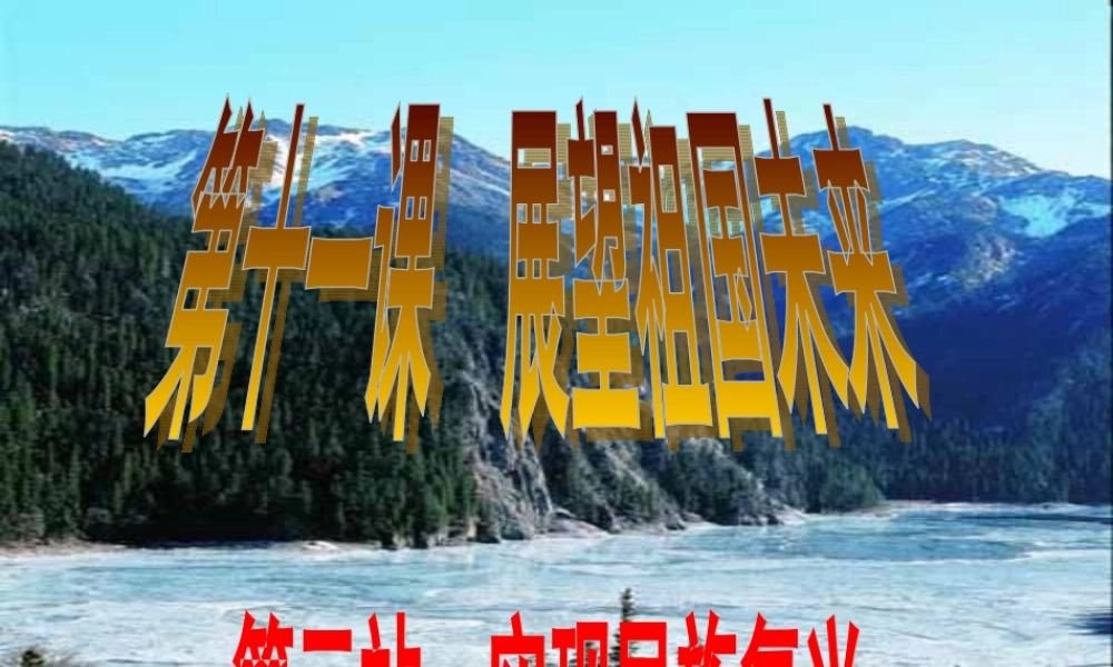 九年级政治全册 第2单元 第4课第3框 实现民族复兴课件 新人教版 课件