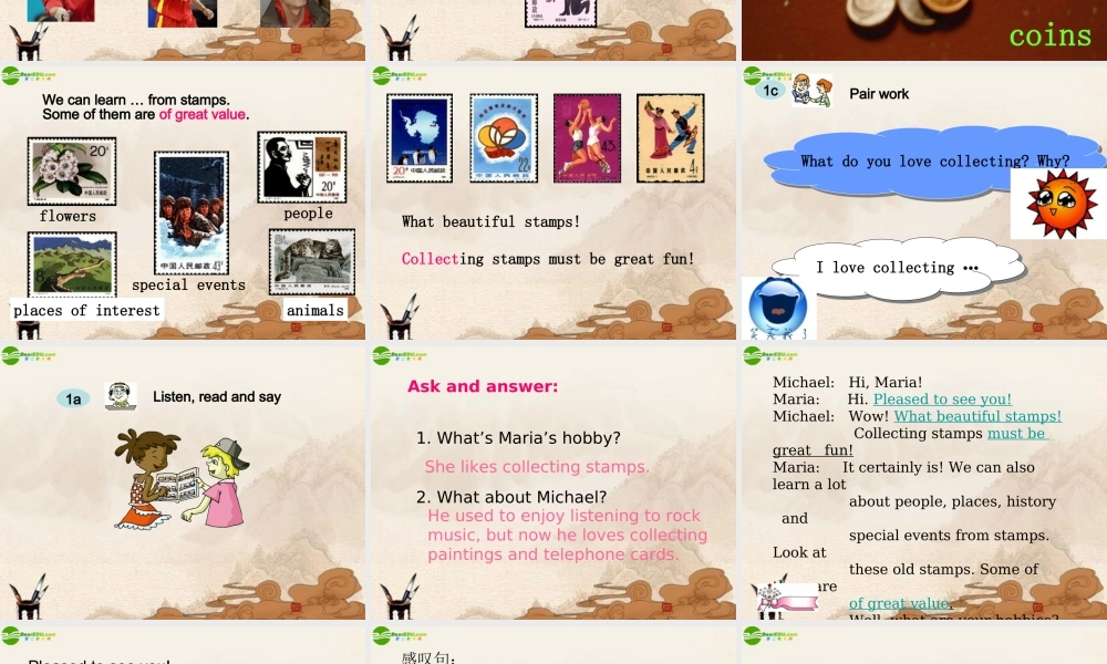 八年级英语上册 Unit3 Topic1 Section B课件 仁爱版 课件