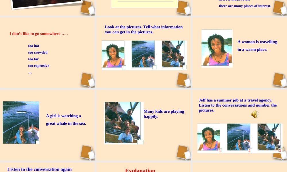 九年级英语 Unit 7 Section B-2课件 人教新目标版 课件