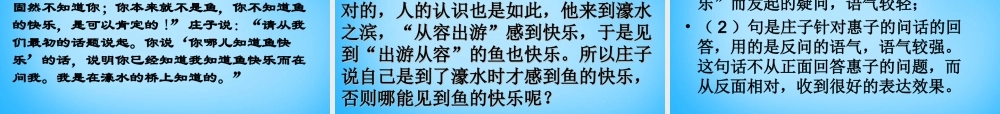 九年级语文下册 第庄子)故事两则课件 新人教版 课件