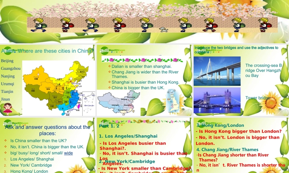 七年级英语下册：Module 5 Unit 3 Language in use课件外研版 课件