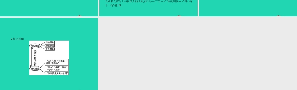 九年级语文上册 第四单元 13 致蒋经国先生信课件 语文版 课件