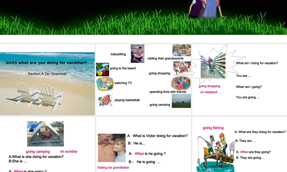 八年级英语上Unit3 Period2课件6人教版 课件