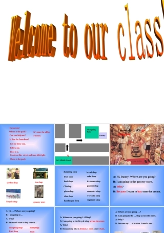 七年级英语Unit6 Let is go lesson43课件 冀教版 课件