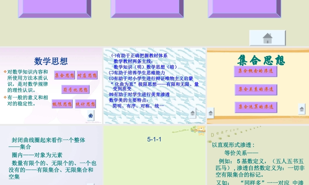 复习指导数学思想方法 课件