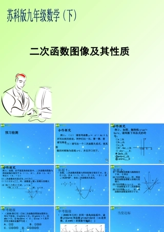 中考数学专题复习 二次函数图像及其性质课件