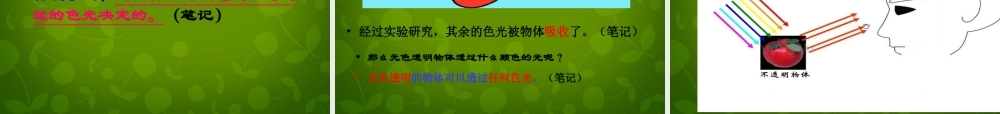 八年级物理上册(4.5 光的色散)课件 (新版)新人教版 课件