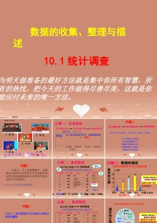 七年级数学下册 10.1统计调查课件 (新版)新人教版 课件
