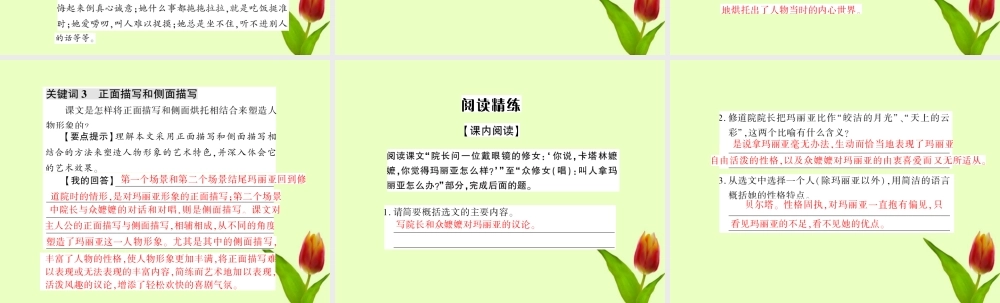 九年级语文下册 第四单元第16课(音乐之声节选)课件 人教新课标版 课件